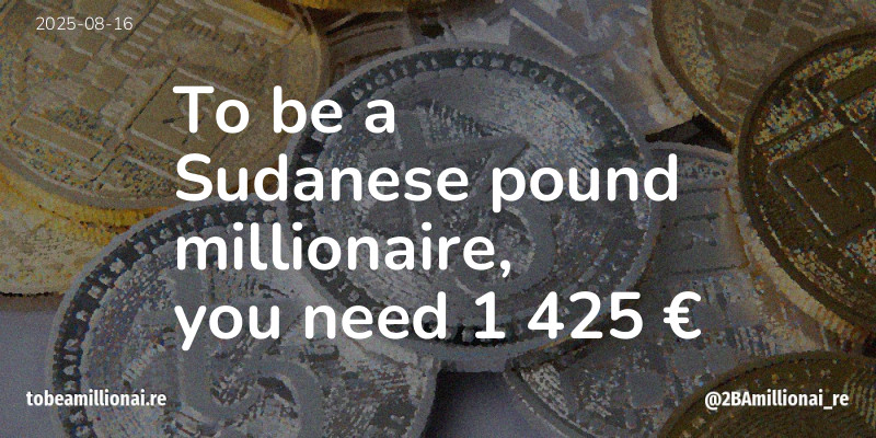 To be a millionaire